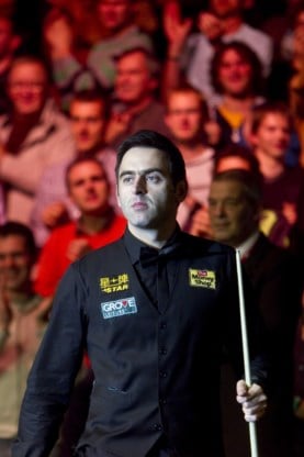 Ronnie O’Sullivan schittert in Lotto Arena