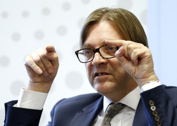 Bemiddeling voor Europese tweestrijd Guy Verhofstadt en Olli Rehn