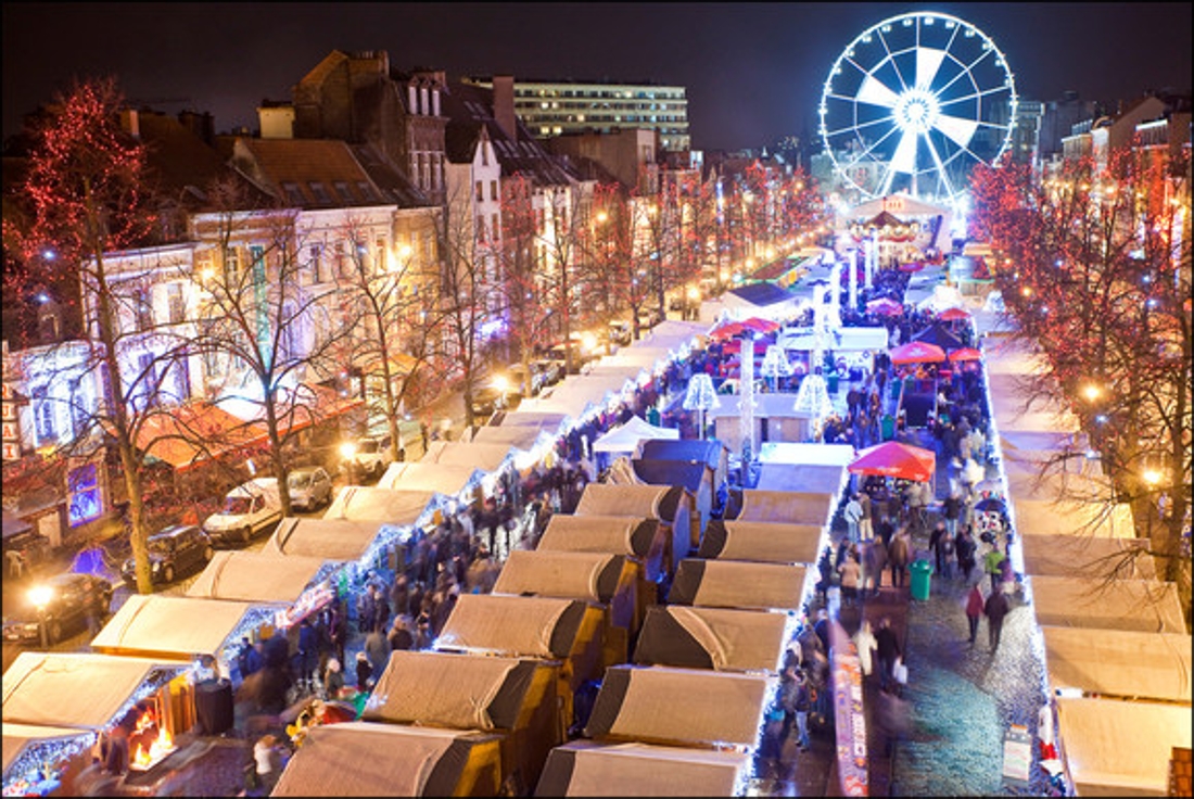 Brusselse kerstmarkt is op twee na beste van Europa De Standaard