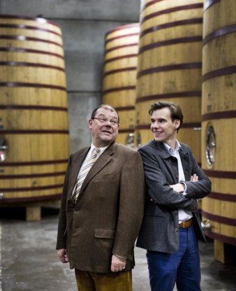 Ignace De Brabandere (links) en zijn zoon Albert.