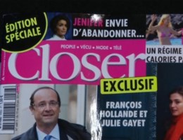 Hollande ontkent affaire niet
