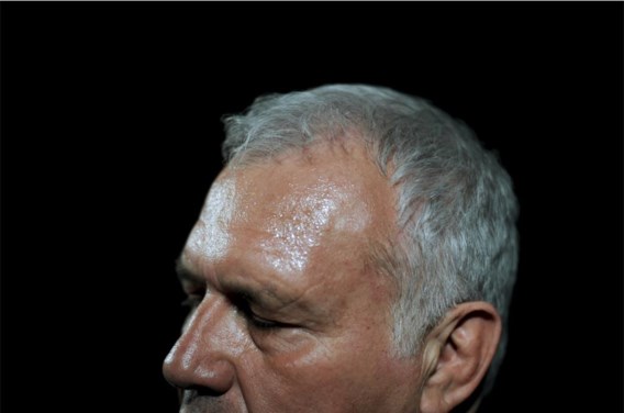 De foto van Katrijn Van Giel en ‘A Belgian politician’ van Luc Tuymans (2011).