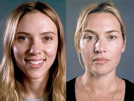 Wereldberoemde sterren zonder make-up in Vanity | De Standaard Mobile