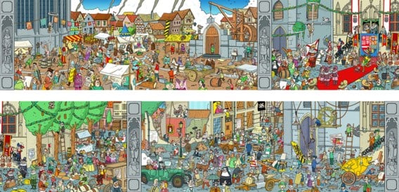 Zoek Wally!