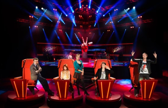 Het VTM-programma The Voice van Vlaanderen haalt hoge kijkcijfers.
