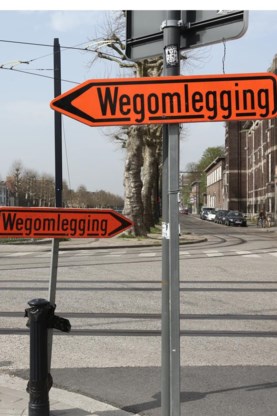 De omleidingsborden zijn niet duidelijk.