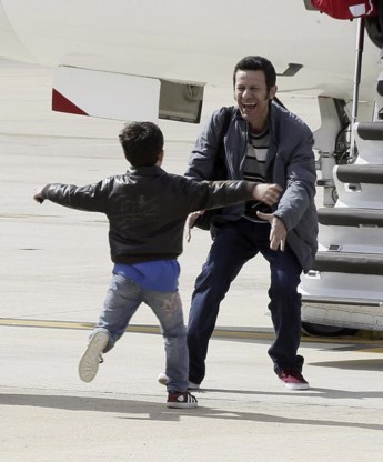 Javier Espinosa (r.) en Ricardo Garcia Vilanova.