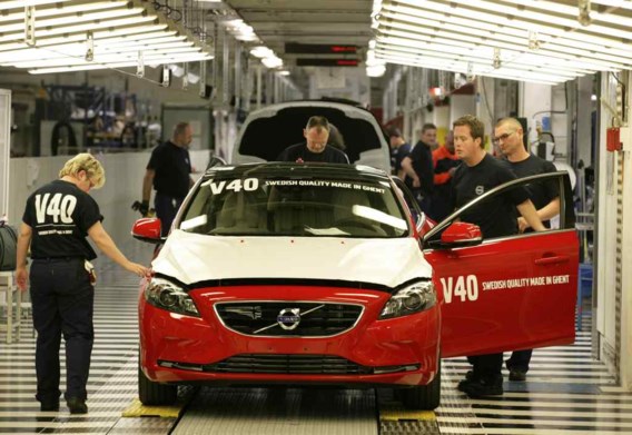 De V40 is een van de succesvolle modellen die in Gent wordt geproduceerd.