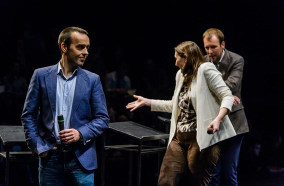 Bruno Tobback, Gwendolyn Rutten en Melchior Wathelet.