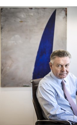 Dat De Gucht ‘een doordrammer’ is, komt hem in deze functie goed van pas.