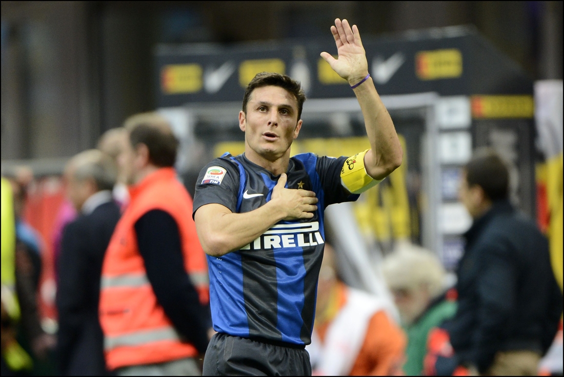 Interkapitein Javier Zanetti stopt met voetballen De Standaard Mobile