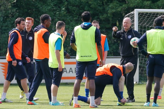 AA Gent dankt fans voor steun met open training
