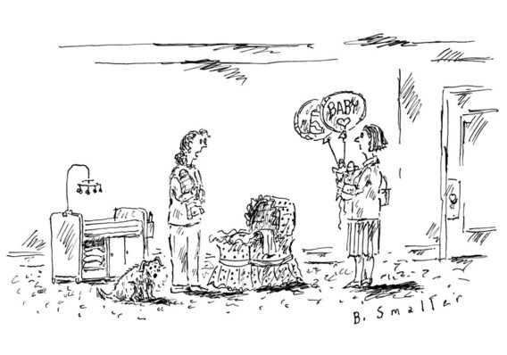 ‘Ik hoop dat je eraan gedacht hebt ook iets voor de hond mee te brengen.’