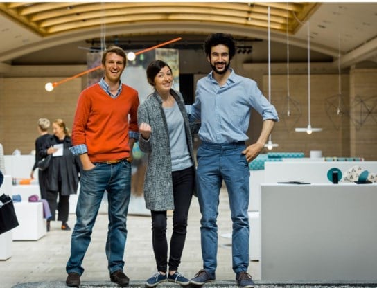 Louis-Dorsan van Caloen, Adeline d’Ursel en Leopoldo Profili van Nationa(a)l Pop-up Store.