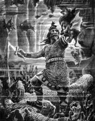Tolkien ontleende niet alleen verhaalelementen aan ‘Beowulf’, hij had ook de essentie ervan begrepen.