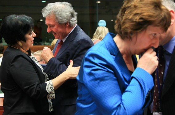 Welk ‘zwaargewicht’ volgt Catherine Ashton (r.) op?