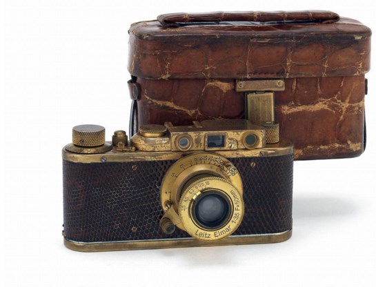 Kostbaar kleinood: een Leica Luxus II uit 1932.
