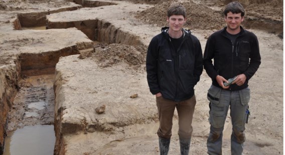 ‘De loopgraven zijn uitzonderlijk goed bewaard’, zeggen archeologen.