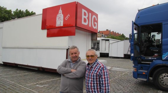 De foorkramers doen een geste ter compensatie van hun verkeersblokkade eind maart.