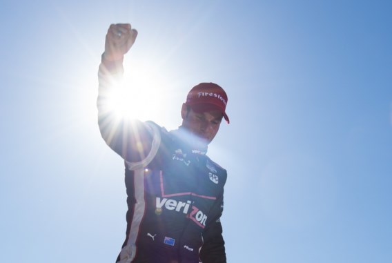 Will Power rijdt naar zege in Detroit