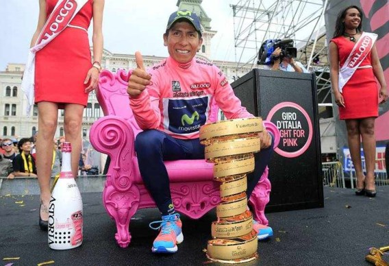 Quintana heeft zijn eerste Giro beet, Mezgec wint de slotrit