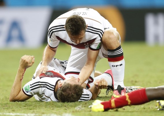 Schade bij bloedende Müller valt mee