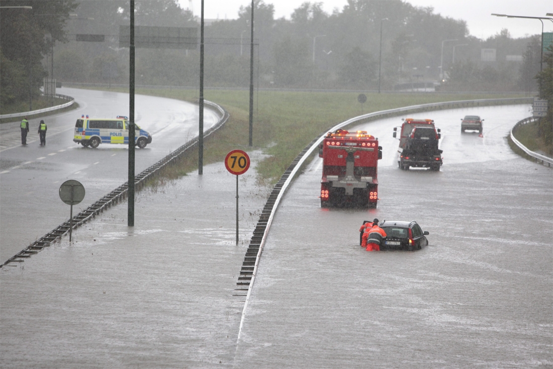 Wateroverlast Na Hevige Regenval In Zweden | De Standaard