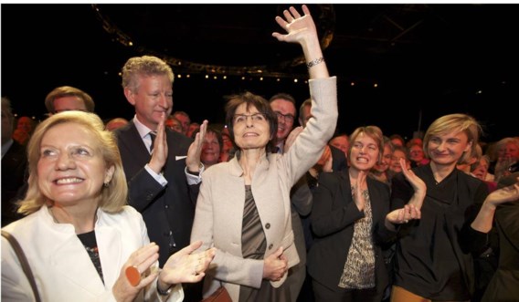 Marianne Thyssen (m.) wordt sinds de verkiezingen van 2010 binnen CD&V op handen gedragen.