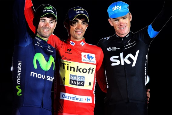 Contador leidt in UCI WorldTour