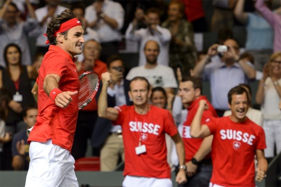 Zwitserland dankzij Federer naar eerste Daviscup-finale in 22 jaar