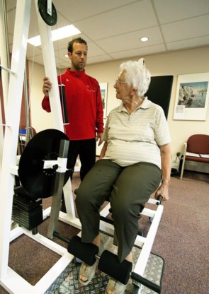 Veel senioren zullen actief willen blijven, bijvoorbeeld door te fitnessen.