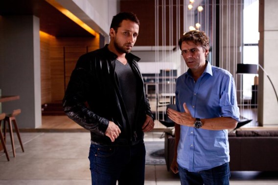 Erik Van Looy op de set met Matthias Schoenaerts.