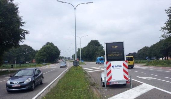 De politie waarschuwt voor de controles.
