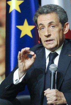 Ex-president Nikolas Sarkozy.
