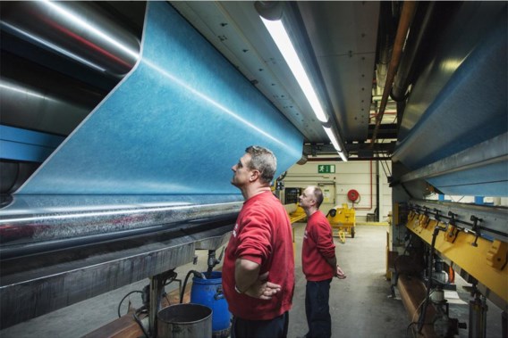 Vinylproductie bij Beaulieu in Wielsbeke. Op industrieel vlak investeert Beaulieu fors in groei, maar het fiscale luik blijft een molensteen rond de hals.