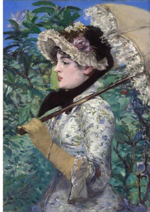 Op een veiling bij Christie’s in New York werd een recordprijs betaald voor een schilderij van de Franse kunstenaar Édouard Manet. Zijn doek Le printemps ging de deur uit voor 52 miljoen euro. Het is een fijnzinnig portret van een gevierde actrice. Het schilderij viel in de smaak, want de opbrengst lag tweemaal hoger dan de meest optimistische schatting. Ook bij Sotheby’s deed de top van de kunstmarkt het goed. De hoogste prijs ging daar naar een uitgepuurd beeld van Alberto Giacometti, Chariot, dat 80 miljoen euro mocht kosten.