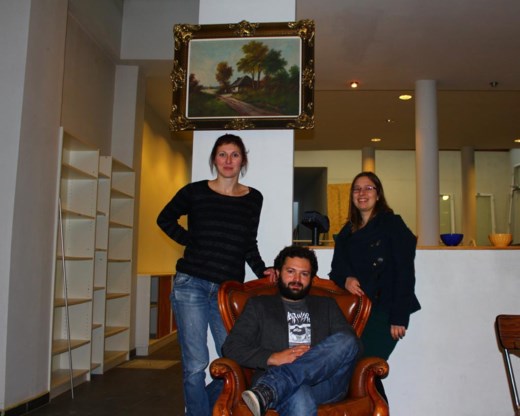 Liesbeth Breugelmans, Dries Debie en Sara Vander Auwera openen in december hun verpakkingsarme winkel.
