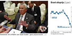 Saudi-Arabië pokert met lage olieprijs