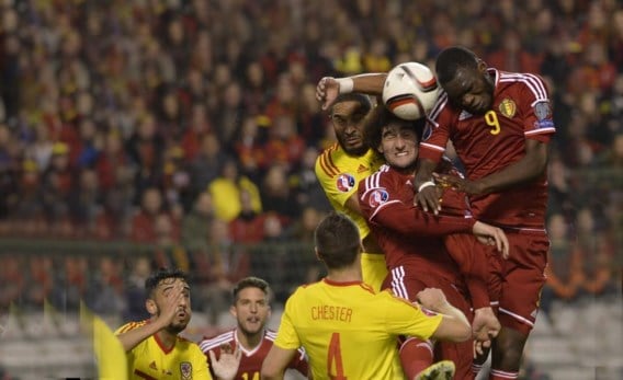 Marouane Fellaini toonde zich secuur in de kopbalduels, maar in de zone van de waarheid was hij minder efficiënt.
