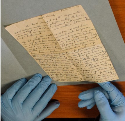 Een brief over Buchenwald: een zeldzaam document.