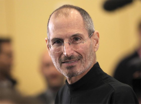 Apple-ceo Steve Jobs maakte van zijn zwarte coltrui zijn handelsmerk.