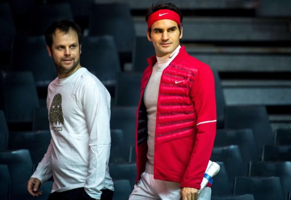 Federer traint dan toch in aanloop naar Davis Cup-finale