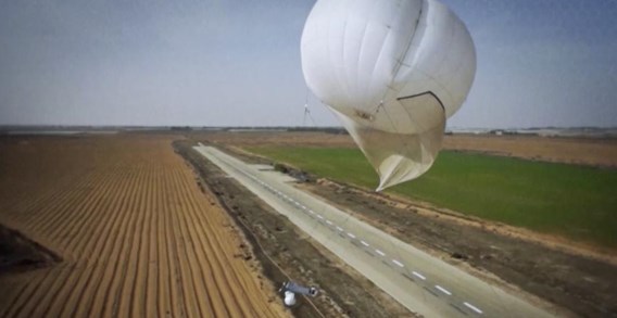Israëlische luchtballonnen met spionagesoftware registreren het doen en laten van Palestijnen in Oost-Jeruzalem.
