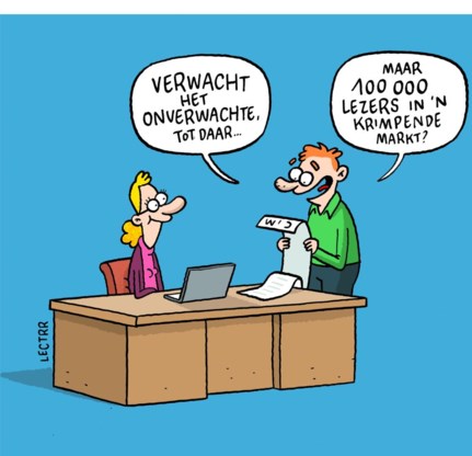De Standaard gaat voorbij  de grens van 100.000 kranten