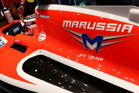 F1-bolides Marussia onder de hamer