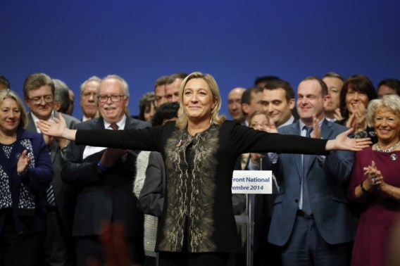 Marine Le Pen herverkozen aan hoofd van FN
