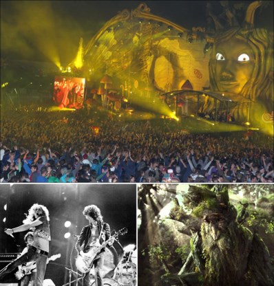Led Zeppelin putte uit Tolkiens mythologie in de jaren zestig, Tomorrowland uit zijn wonderwereld in de jaren 2010. En allemaal willen we Gandalf for president.