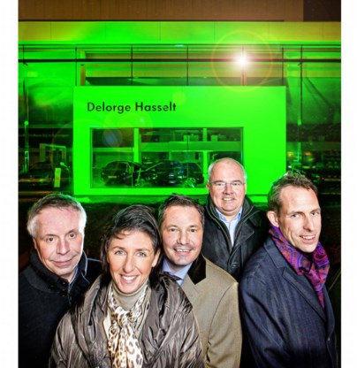 De initiatiefnemers willen Limburg ‘s avonds zoveel mogelijk in groen led-licht doen baden.