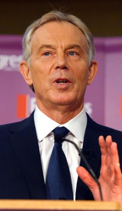 Tony Blair. 