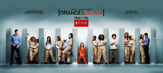 ‘Bingeviewers’ die tv-series in één ruk willen uitkijken, kunnen hun honger stillen met de uitgebreide bibliotheek van kwaliteitsseries, zoals ‘Orange is the new black’. 